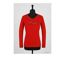 Mayflower NERUDA1GT : Tee-shirt manches longues grande taille rouge en coton-3