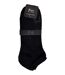 Chaussettes femme ELLE Basic Qualité et Confort-Assortiment modèles photos selon arrivages- Pack de 3 Paires ELLE Socquettes Noires