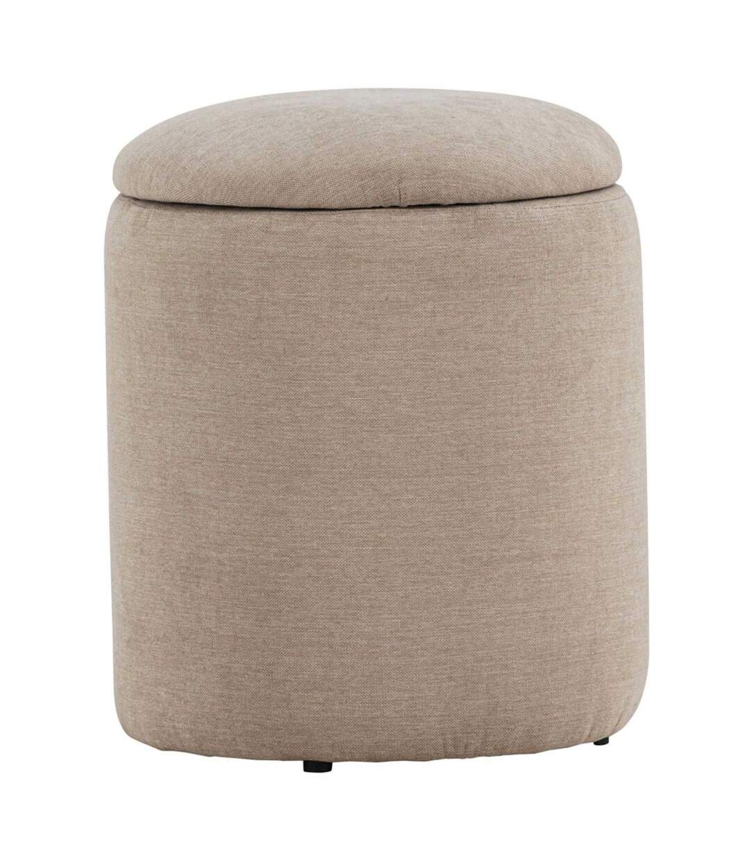 Pouf coffre en polyester Limpen-3