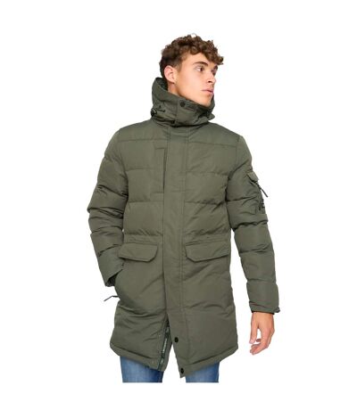 Doudoune matelassée milwaka homme vert sombre Crosshatch