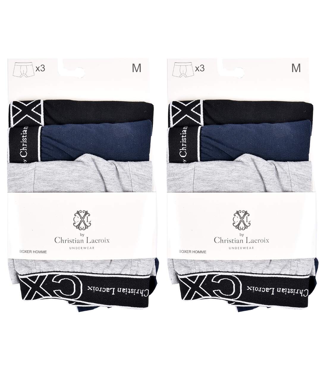 Boxer CXL By LACROIX X6 Pack de 6 Boxers CXL0660-3