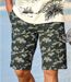 Men's Camouflage Print Cargo Shorts-1