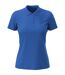 Womens/ladies Lux Cotton Polo Shirt Bright Royal Stedman-1