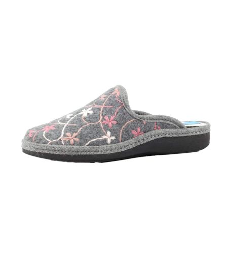 Chaussons Mules Genesis Femme Gris Lunar