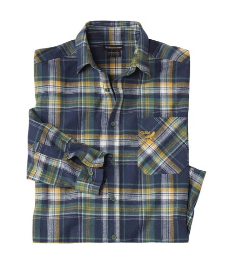 Chemise homme bleu marine Atlas For Men