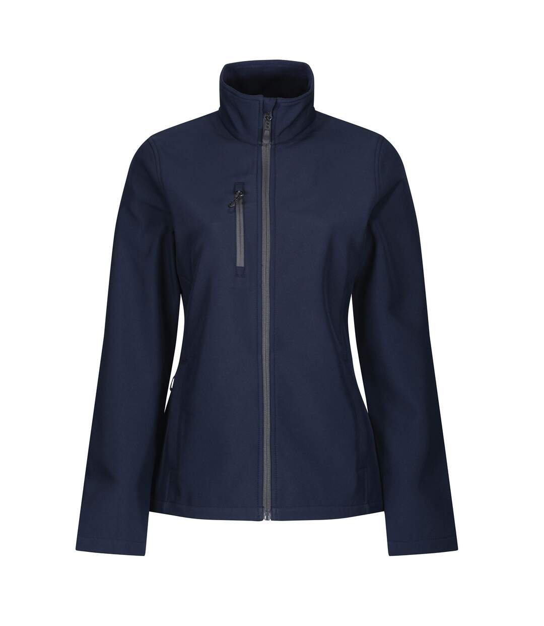 Womens/ladies honestly made softshell jacket navy Regatta-1