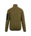 Mens Newhill Marl Full Zip Fleece Jacket Wood Brown Regatta-2