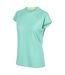 Womens/ladies Luaza Solid T-shirt Ocean Wave Regatta-3