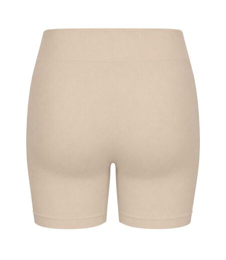 Womens/ladies Jackie Cycling Shorts Tan Vero Moda