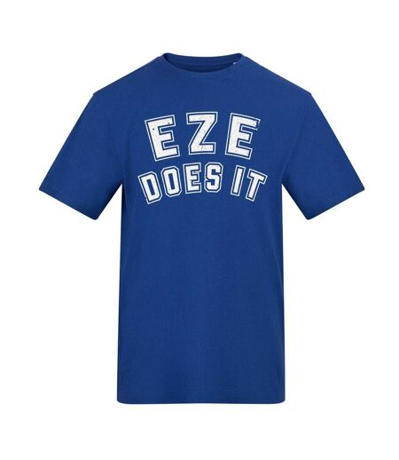 Mens Eze Does It Football T-shirt Blue AWD