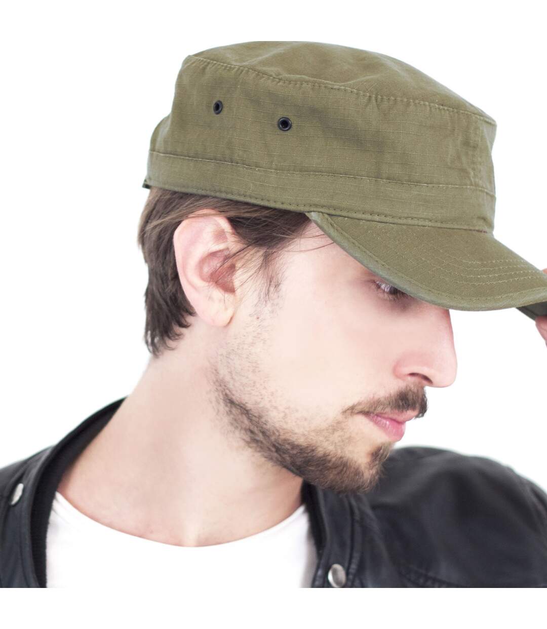 Casquette militaire style urbain mixte olive Atlantis