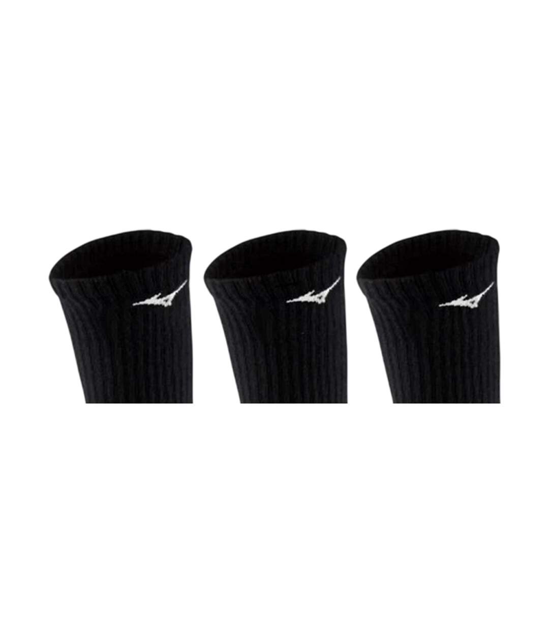 Lot De 3  Chaussettes Entraînement Adulte Noir Mizuno-2