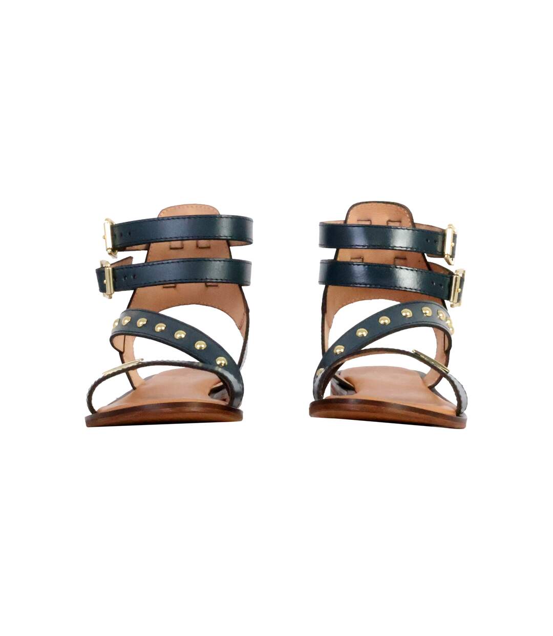 Sandale Plate Cuir Les Tropeziennes  Hecho-5