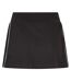 Womens/ladies Originals Ribbed Mini Skirt Black Puma-2