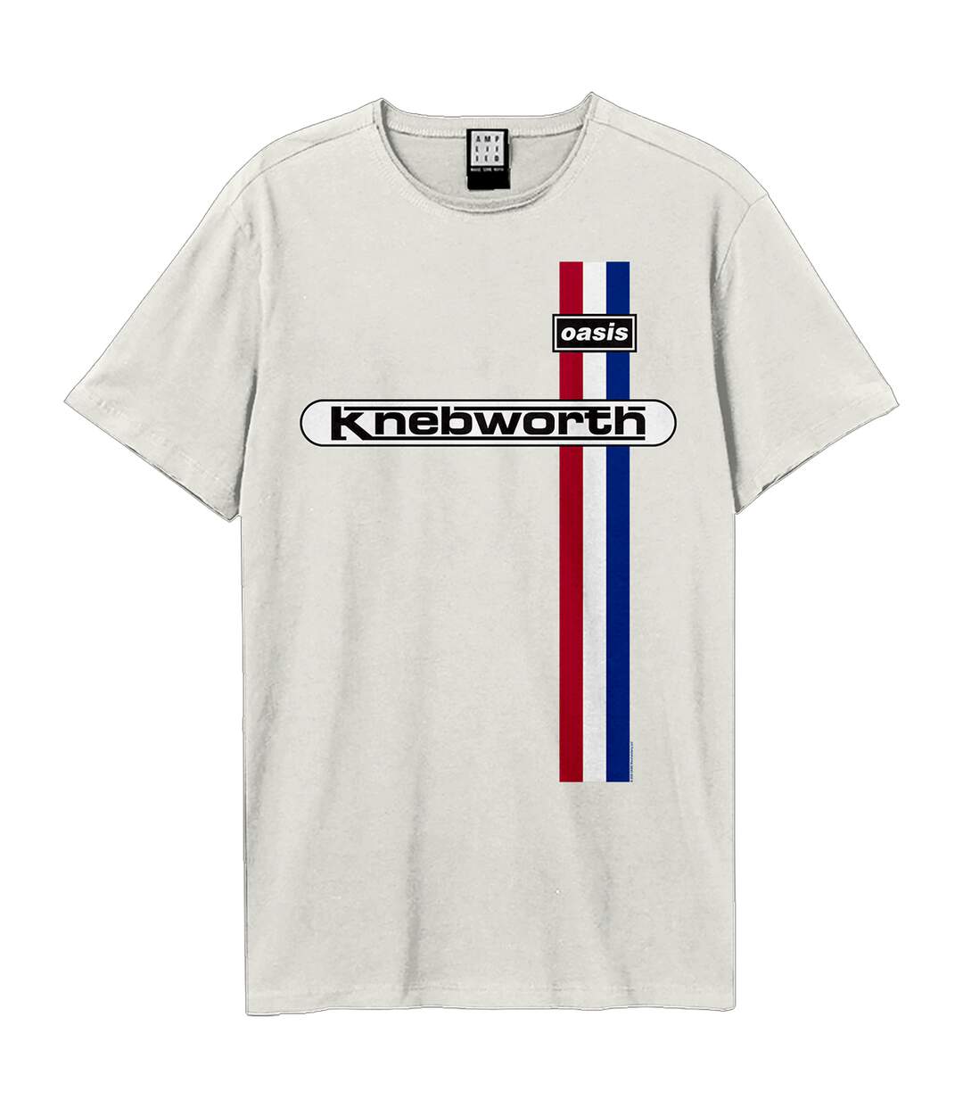 T-shirt knebworth adulte vieux blanc Amplified