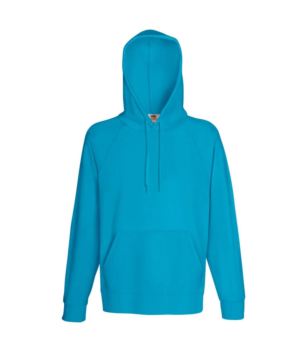 Fruit Of The Loom Mens Lightweight Hooded Sweatshirt / Hoodie (240 GSM) (Azure Blue)