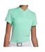 Polo vert femme nike dry ss bld-1