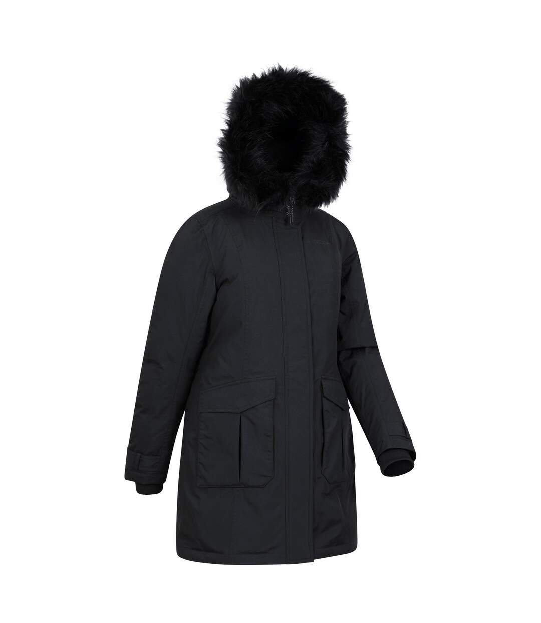 Womens/ladies Aurora Down Jacket Black Mountain Warehouse-3