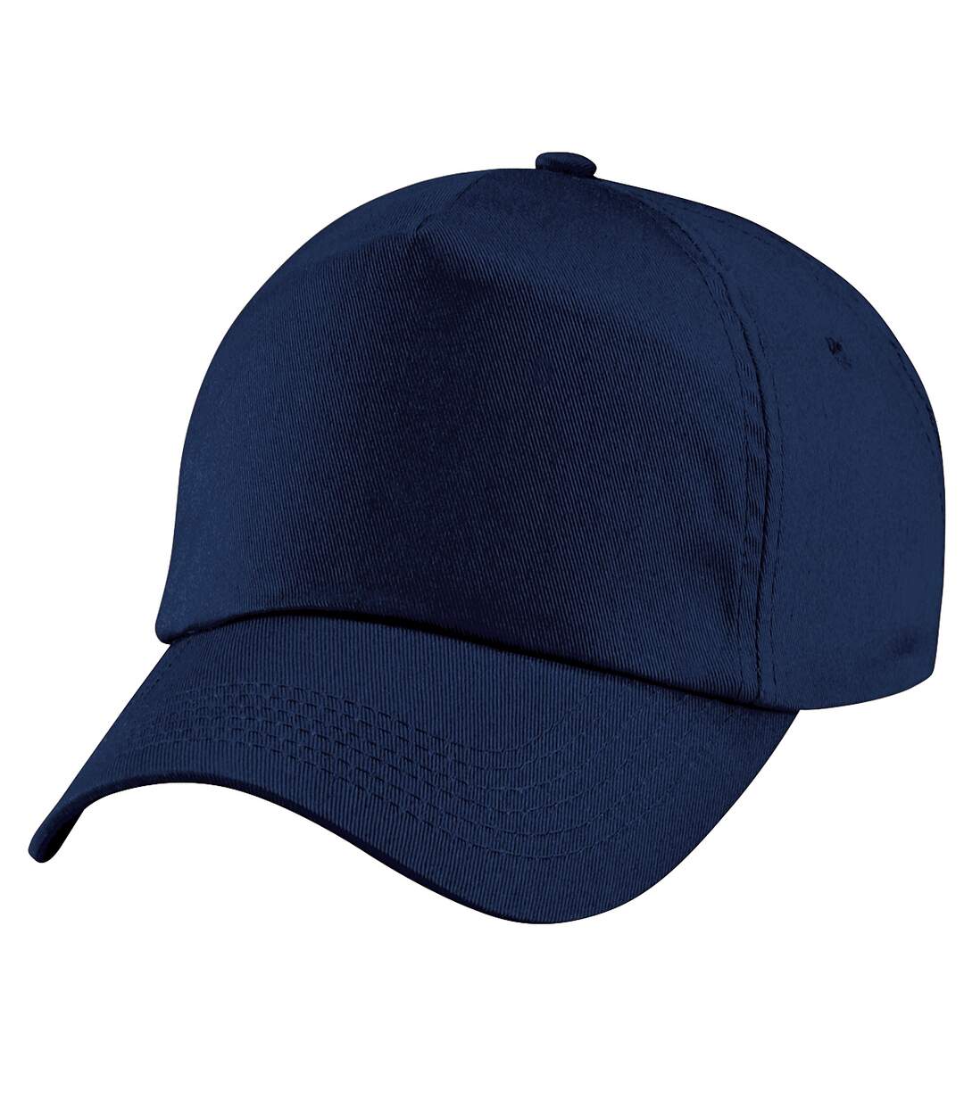 Casquette de baseball 100% coton enfant unisexe bleu marine Beechfield-1