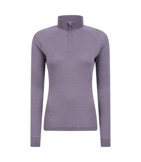 Haut thermique femme vieux violet Mountain Warehouse