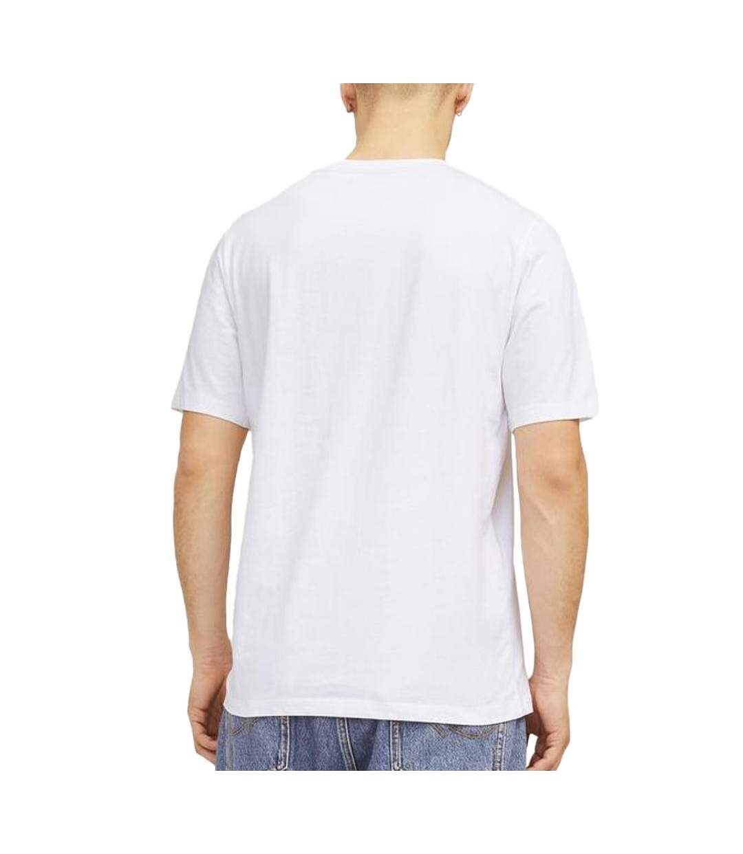 T-Shirt blanc homme jack & jones ferris-2