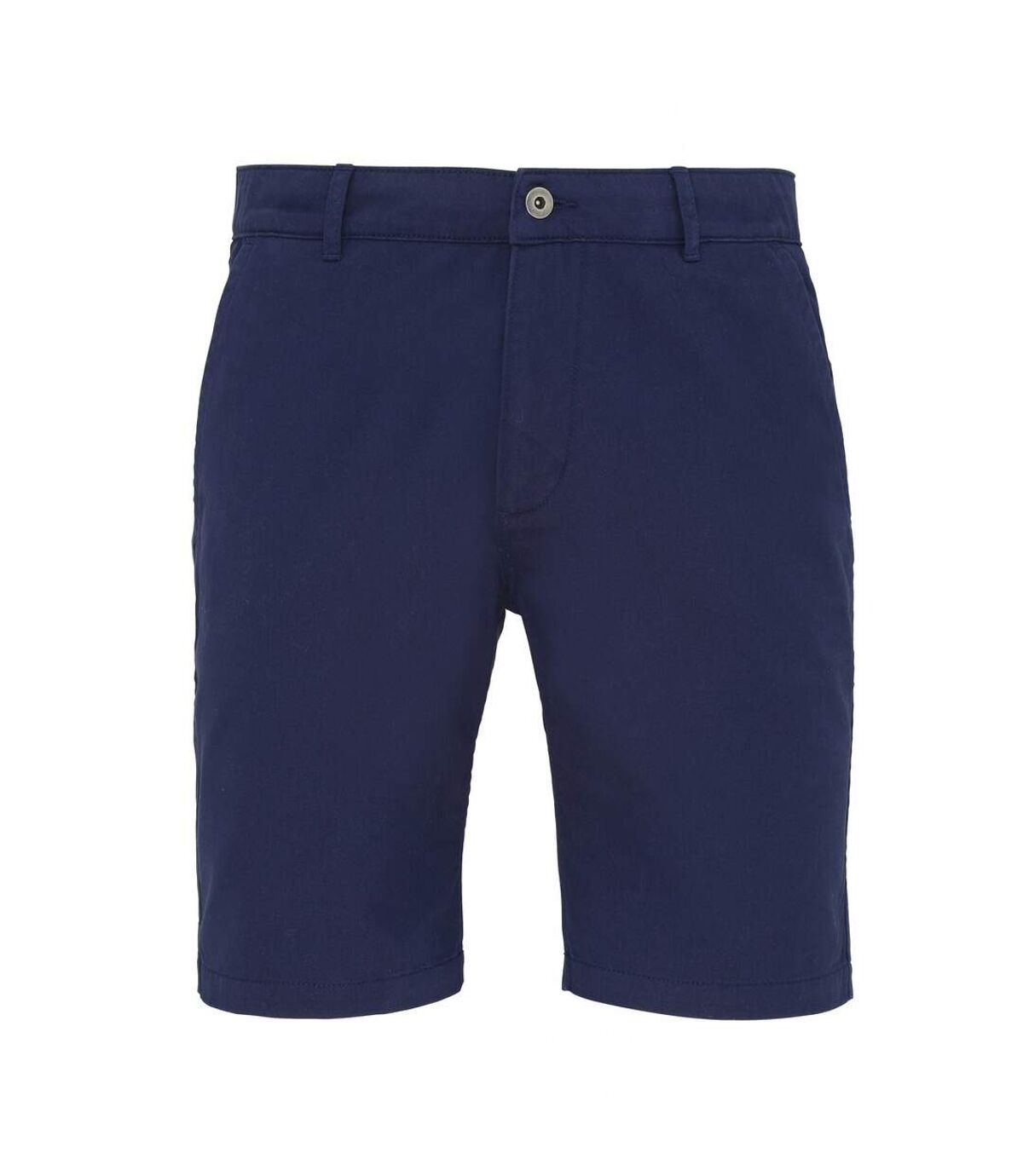 Asquith & Fox Mens Casual Chino Shorts (Navy)