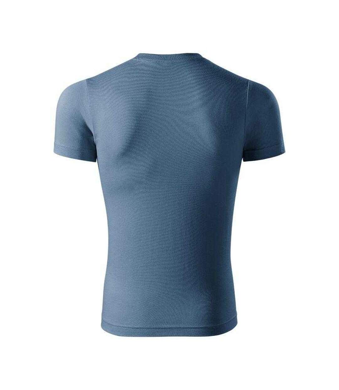T-shirt Motif/style Peinture Adulte Vieux Bleu Malfini-2