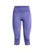 Pantacourt Launch Femme Violet Under Armour-1