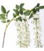 Fleur Artificielle 3 Glycines 130cm Blanc-2