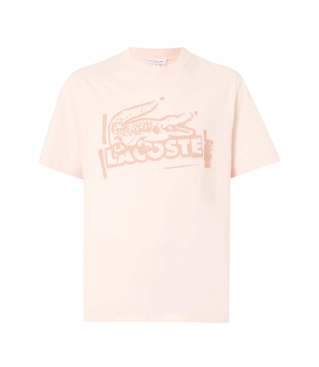 T-shirt Motif/style Jersey Homme Orange Lacoste-2