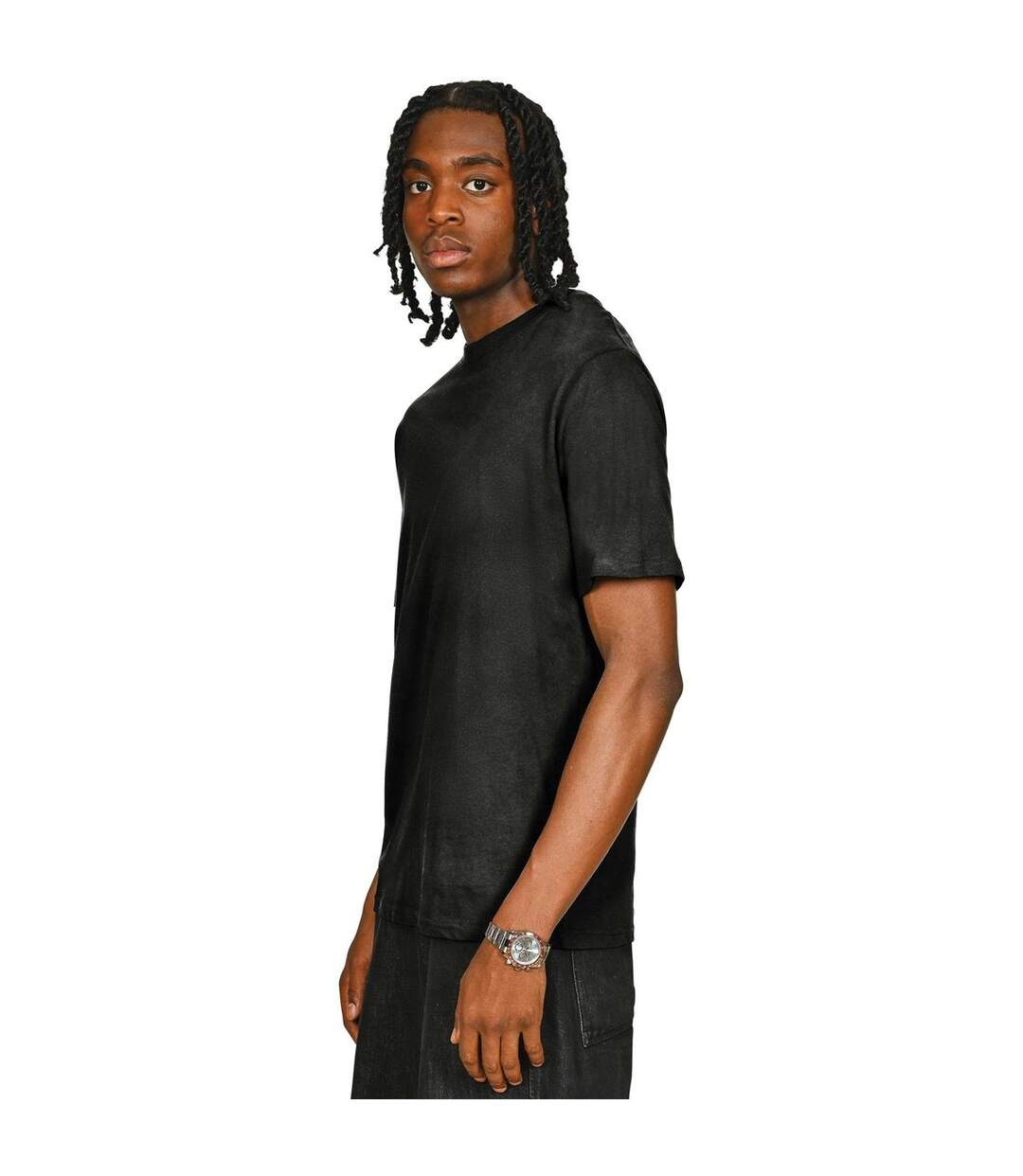 T-shirt Adulte Noir Acide Casual Classics-2