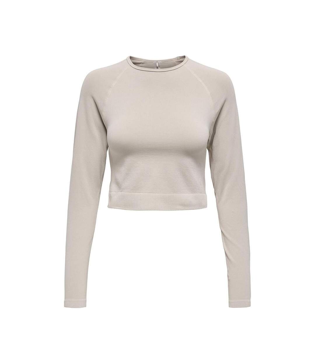 Top de sport Beige Femme Only Jiji Seam - L-1