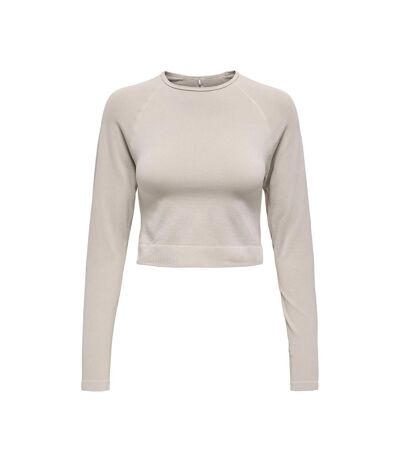 Top de sport Beige Femme Only Jiji Seam - L