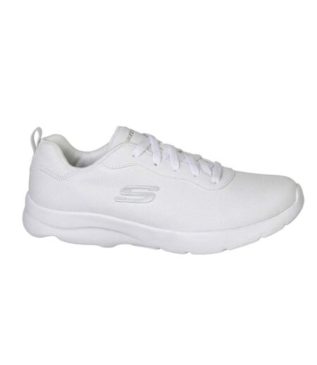 Womens/ladies Dynamight 2.0 Eazy Feelz Trainers White Skechers