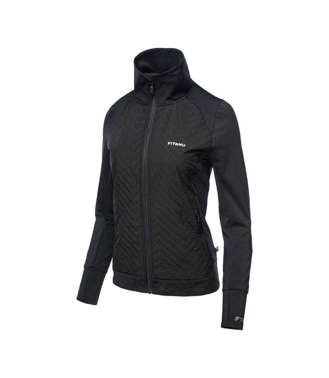 Veste Polaire Fexan Femme Noir Fitanu-3