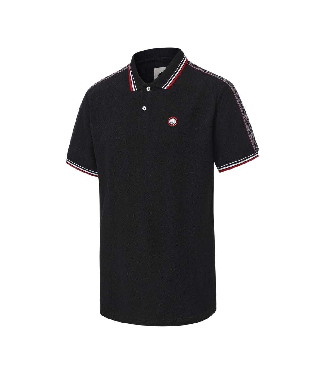 Polo Motif/style Logo Homme Noir Pretty Green-3