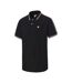 Polo Motif/style Logo Homme Noir Pretty Green-3