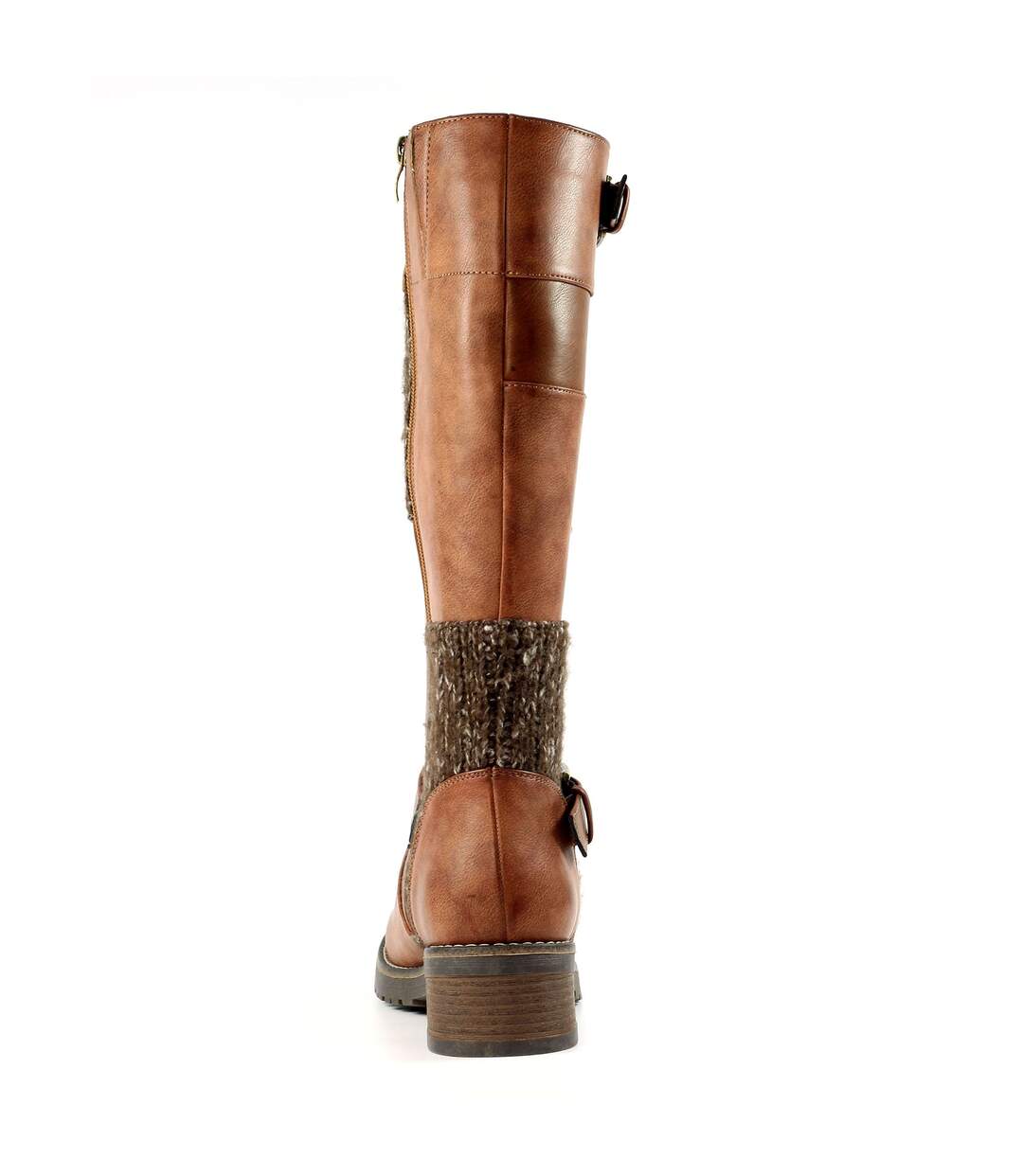 Bottes hautes wargate femme marron Lunar-2