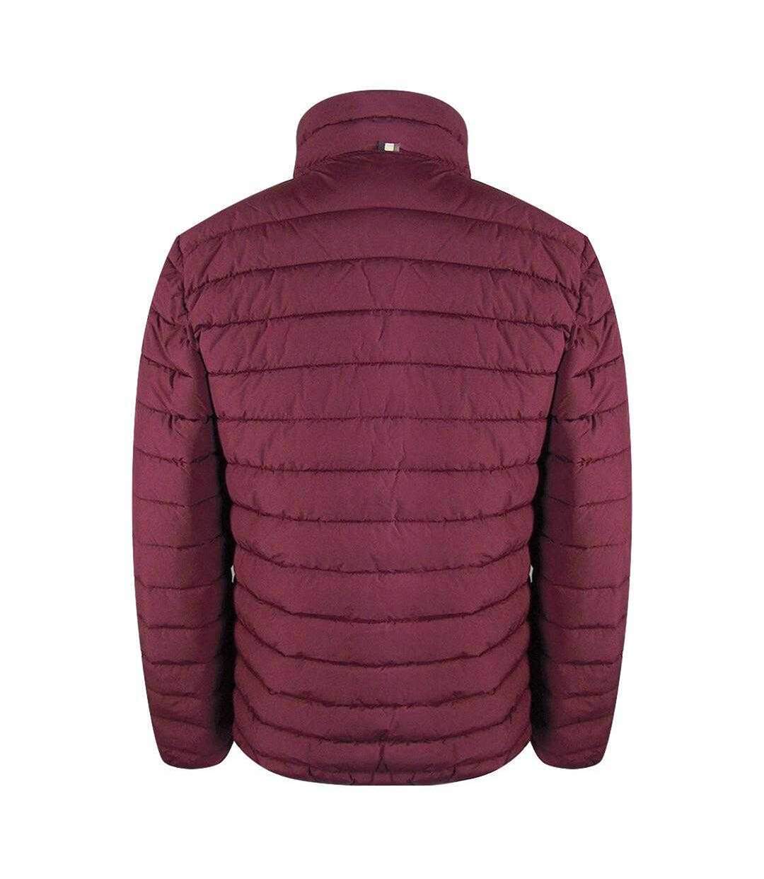 Mens Active Padded Jacket Burgundy Aquascutum-2