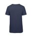 T-shirt Triblend À Manches Courtes Bleu Marine Chiné B&C Mens Favourite-3