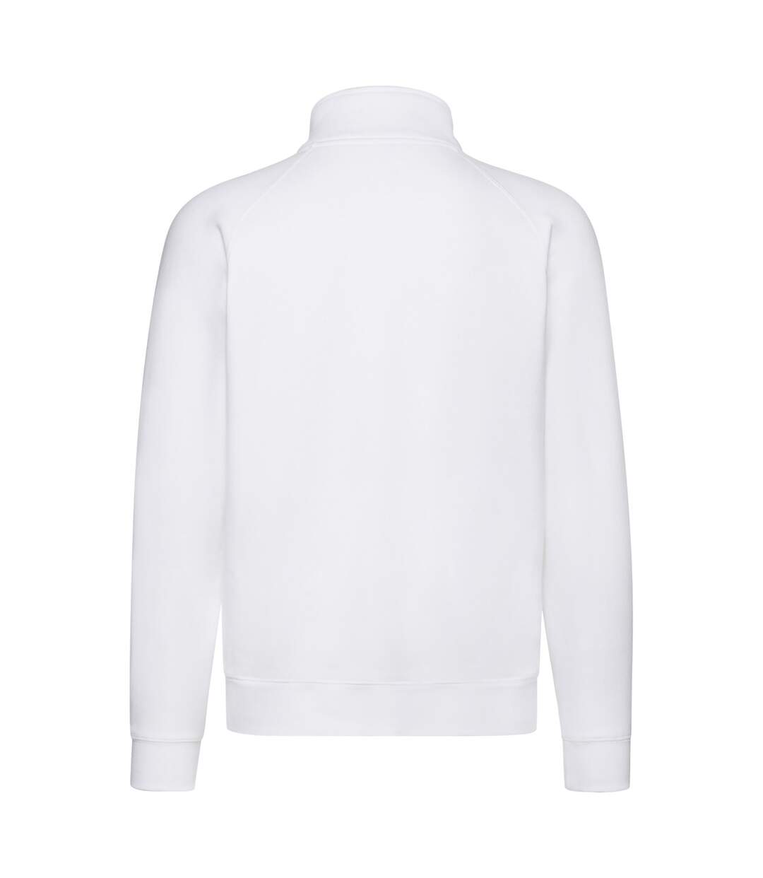 Sweatshirt à fermeture zippée homme blanc Fruit of the Loom-2