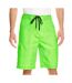 Boardshort Homme Vert Néon Burnside-1