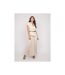 Robe longue plissée avec ceinture INARA - Dona X Lisa-1