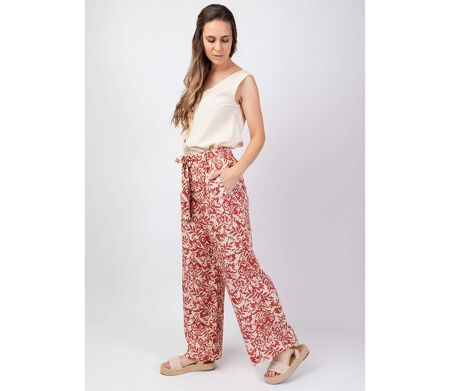 Pantalon femme fluide MELODY style ethnique Coton Du Monde