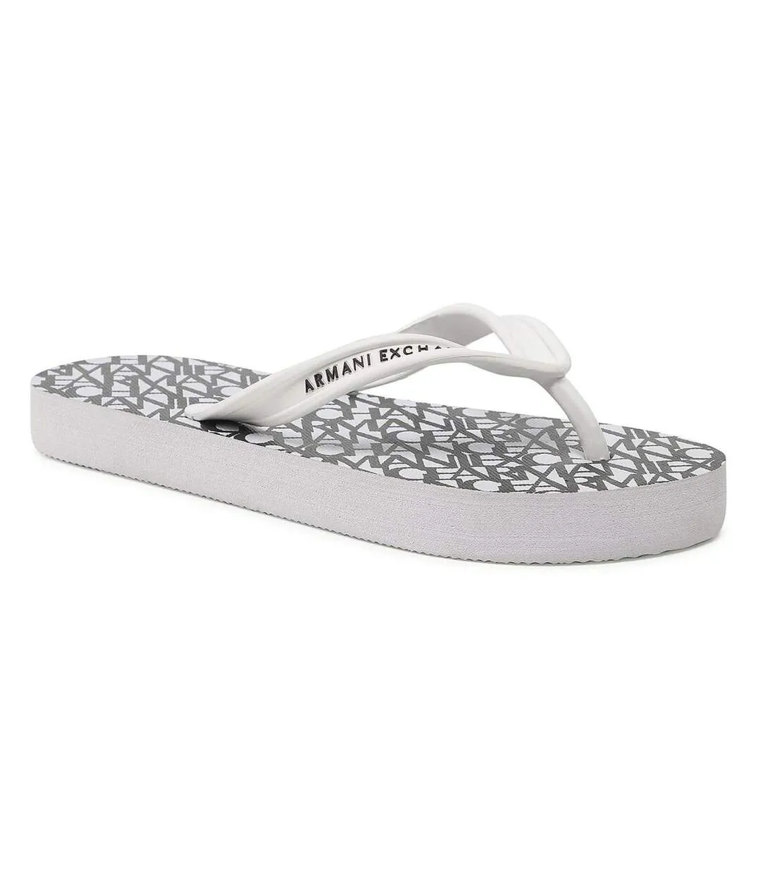 Tongs Femme Noir Armani Exchange-1