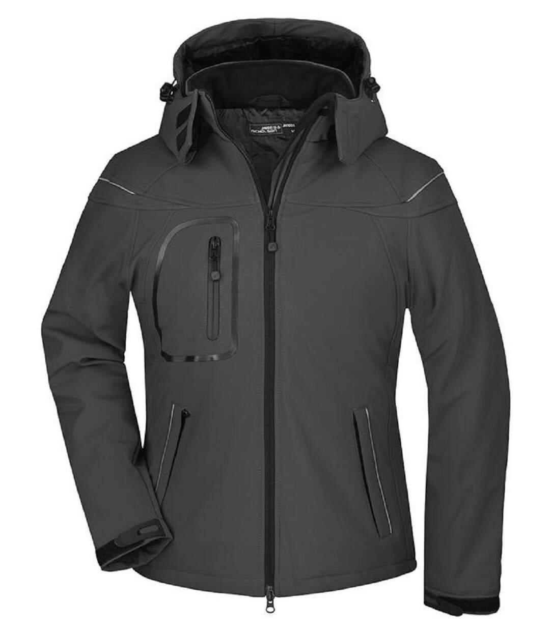 Veste softshell hiver Femme - JN1001 - Noir-1