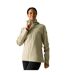 Womens/ladies Oklarna Waterproof Jacket Parchment Regatta-1