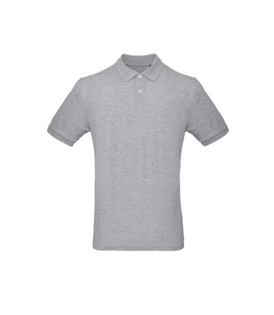 Polo inspire homme gris clair B&C