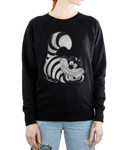 Disney - Sweat ALICE IN WONDERLAND MONO CHESHIRE CAT - Femme (Noir) - UTBI2545
