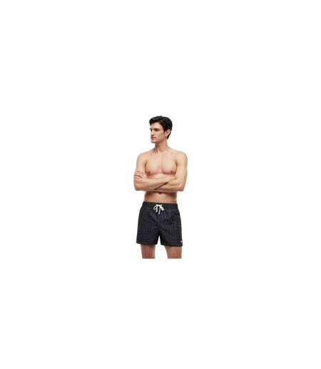 Short De Bain Motif/style Imprimé Homme Noir Tommy Hilfiger